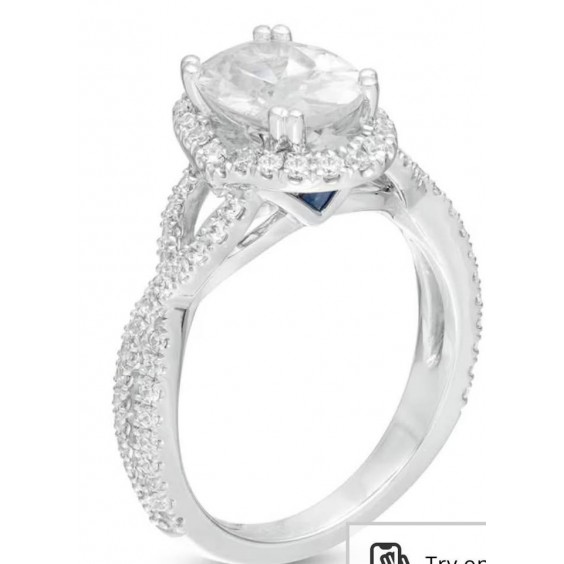 2.5 Carat Vera Wang Engagement Ring
